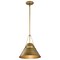 Nuvo Adina 1-Light Medium Pendant Natural Brass 60/7776 - alternate 6